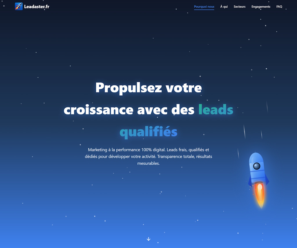 Leadaster.fr - חברת שיווק דיגיטלי